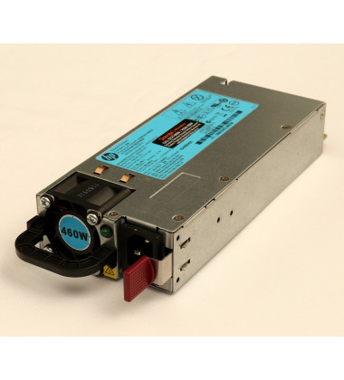 499250-201 Fonte Redundante Para Servidores HPE ProLiant ML350p DL360e DL360p DL380e DL380p DL385p 460W latera