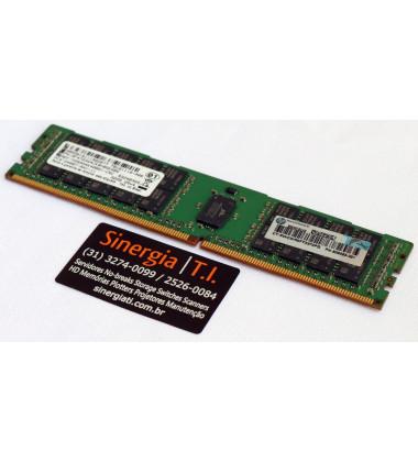 Memória RAM HPE 32GB para Servidor DL60 Dual Rank x4 DDR4-2400 Registrada Gen9 envio imediato