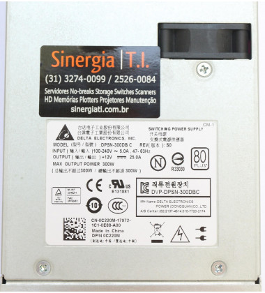 DP/N 0C220M Fonte Dell de 300W para Switch Dell PowerConnect 8024 e 8024F Model Preço