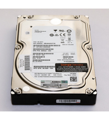 ST4000NM0035 HD HPE 4TB SAS 12 Gbps 7.2K RPM LFF 3,5