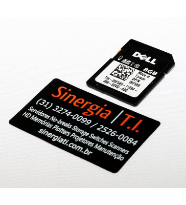 09F5K9 Dell Cartão SD 8GB Classe 10 iDRAC VFlash pronta entrega