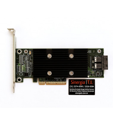 405-AAGI Dell Controladora PERC H330 PCI-Express 8 Portas 12gb/s SAS SATA 6G Para Servidores Dell R630 T430 R730 pronta entrega