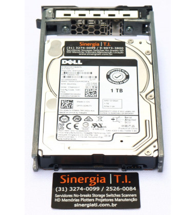 0D4N7V HD Dell 1TB SAS 12 Gbps 7.2K RPM SFF 2.5
