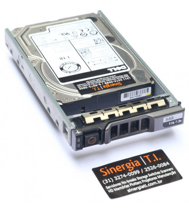 0D4N7V HD Dell 1TB SAS 12 Gbps 7.2K RPM SFF 2.5