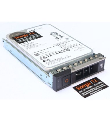 HD 12TB SATA Servidor Dell PowerEdge R840 6Gbps 7.2K RPM 512e Em estoque