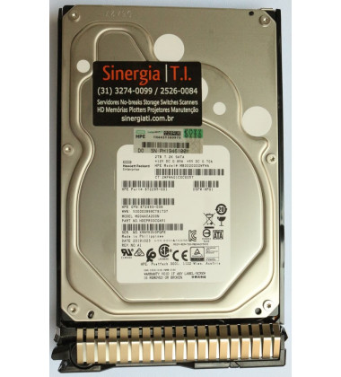 872493-006 HD HPE 2TB SATA 6 Gbps 7.2K RPM LFF 3,5