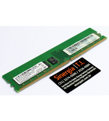 0F6RWY Memória RAM Dell 16GB 2RX8 PC4-2400T DDR4 UDIMM 2400MHz para Servidor T130 T330 R230 R330 T3620 MT T3420 SFF BR envio imediato