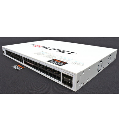 FortiSwitch 448D Switch Fortinet FortiSwitch 448D 48 Portas 10/100/1000 + 4 portas 10 GE SFP+ Gerenciável Camada 2 e 3 preço