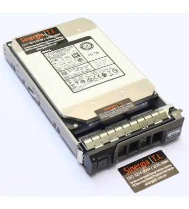 HD 10TB SAS 12Gbps 7.2K RPM 3,5" LFF Genuíno para Servidor Dell PowerEdge T320 Pronta entrega