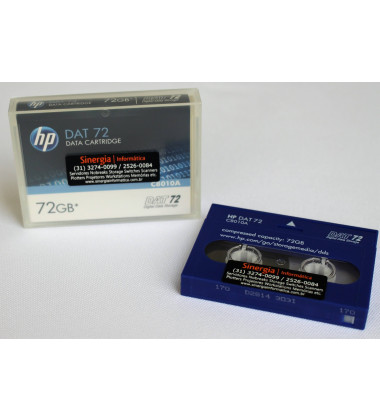 C8010A Fita de dados HP DDS-5 DAT 72 em estoque