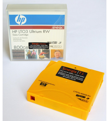 C7973A Fita de dados HP Ultrium LTO-3 400/800GB pronta entrega