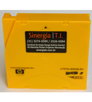C7973A Fita de dados HP Ultrium LTO-3 400/800GB preço