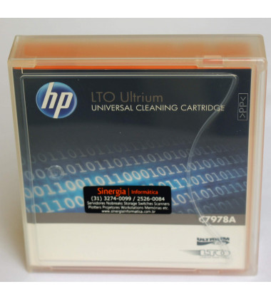 C7978A Fita HP de Limpeza Universal LTO Cleaning Tape Cartridge preço