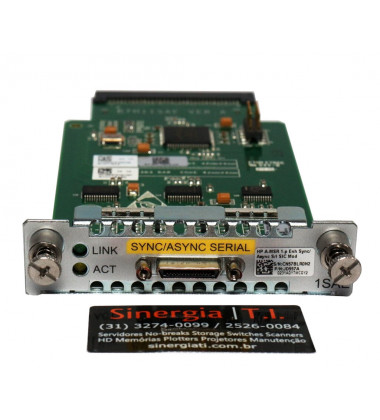 0231A0YT  Módulo para Router HPE A-MSR 1-P EMH Sync/Async SRL SIC MOD Em estoque 