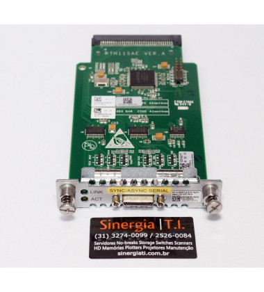 JD557A Módulo para Router HPE A-MSR 1-P EMH Sync/Async SRL SIC MOD Em estoque