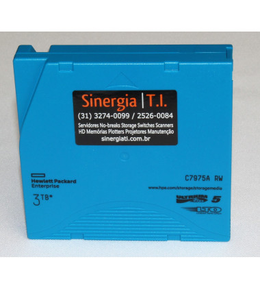 C7975A Fita dados HP Ultrium LTO-5 1.5/3TB preço