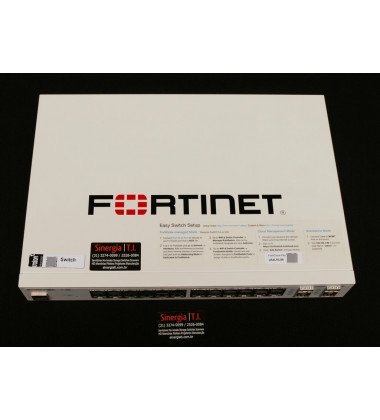 FS-224E Switch Fortinet 224E 24 Portas 10/100 + 4 portas GE SFP Pronta Entrega