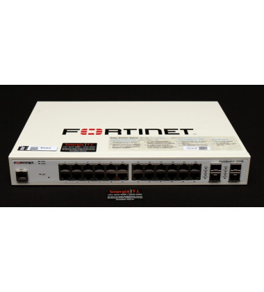 FS-224E Switch Fortinet 224E 24 Portas 10/100 + 4 portas GE SFP Envio imediato