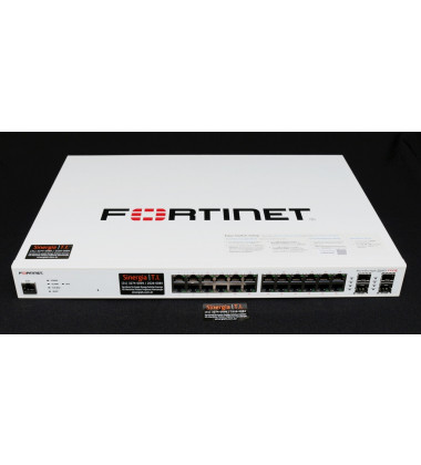 FortiSwitch 224D-FPoE Switch Fortinet FortiSwitch 224E 24 Portas 10/100/1000 + 4 portas GE SFP Em estoque