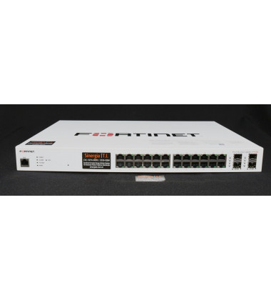 FS-224D-FPOE Switch Fortinet FortiSwitch 224E 24 Portas 10/100/1000 + 4 portas GE SFP Envio imediato