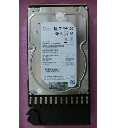 801557-001 HDD HPE 4TB 12G SAS 7.2K LFF 3,5