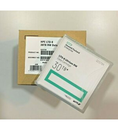 Q2078A Fita dados HPE LTO-8 Ultrium de 12TB/30TB em estoque