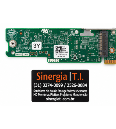 0XDTN0 Placa Riser BOSS-N1 Dual M.2 NVMe PCIe Card Assembly para Servidor Dell PowerEdge Envio Imediato