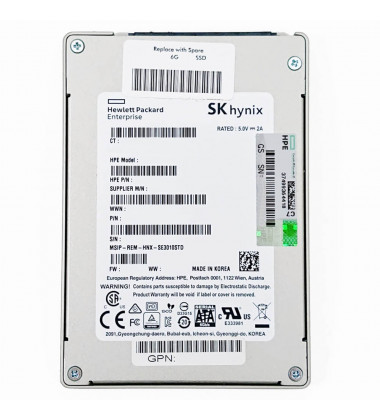 875503-B21 | HPE 240GB SATA 6G Read Intensive SFF (2.5in) SC Digitally Signed Firmware SSD