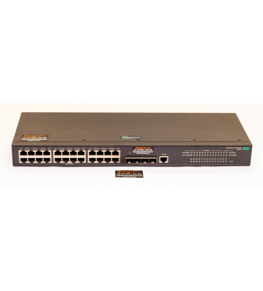 FlexNetwork 5130 Switch HPE JG932A 24G 4SFP+ EI Brazil 24 Portas 10/100/1000 + 4 Portas SFP+ 1/10Gbe - Gerenciável Camada 2, 3 e 4 Empilhável QoS price