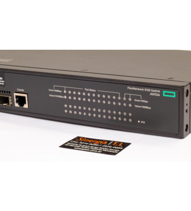 FlexNetwork 5130 Switch HPE JG932A 24G 4SFP+ EI Brazil 24 Portas 10/100/1000 + 4 Portas SFP+ 1/10Gbe - Gerenciável Camada 2, 3 e 4 Empilhável QoS envio imediato