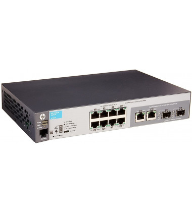 2530 8 Switch HPE Aruba 2530-8 8 Portas 10/100 2 portas 10/100/1000 5,6Gb/s