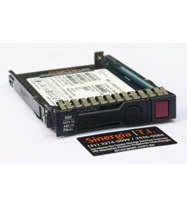 UZXRF01G2GZ349 SSD HPE 480GB SATA DS RI 6Gbps SFF 2.5" para Servidor ProLiant  pronta entrega