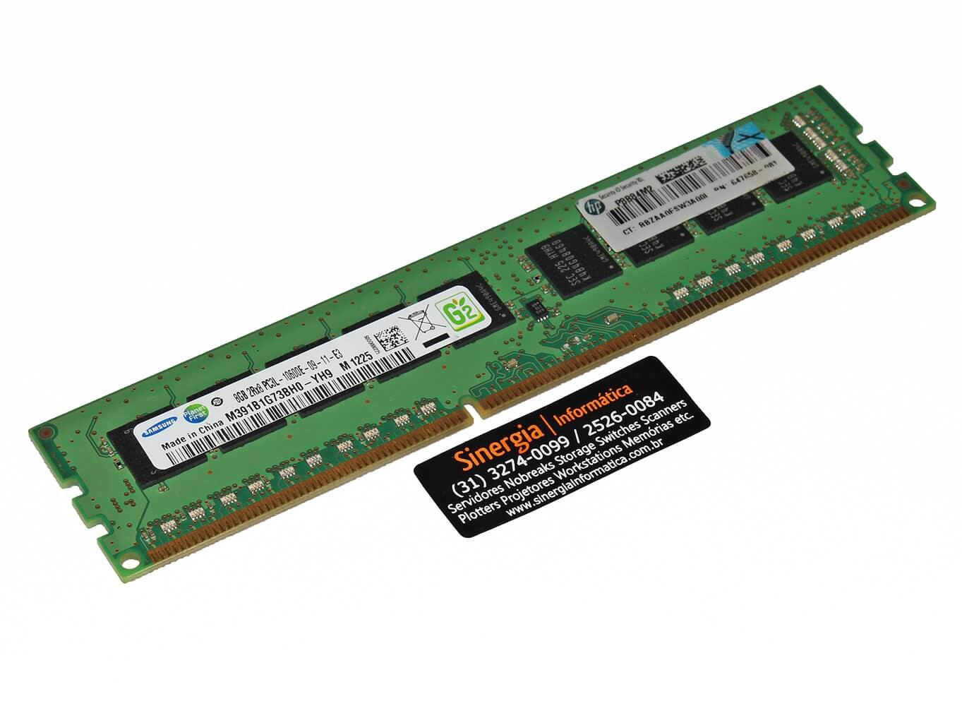 Barrette RAM 4GB DDR3 1333MHz ECC UDIMM Pour Serveur HP - Équivalent 677035-001 - Garantie à Vie