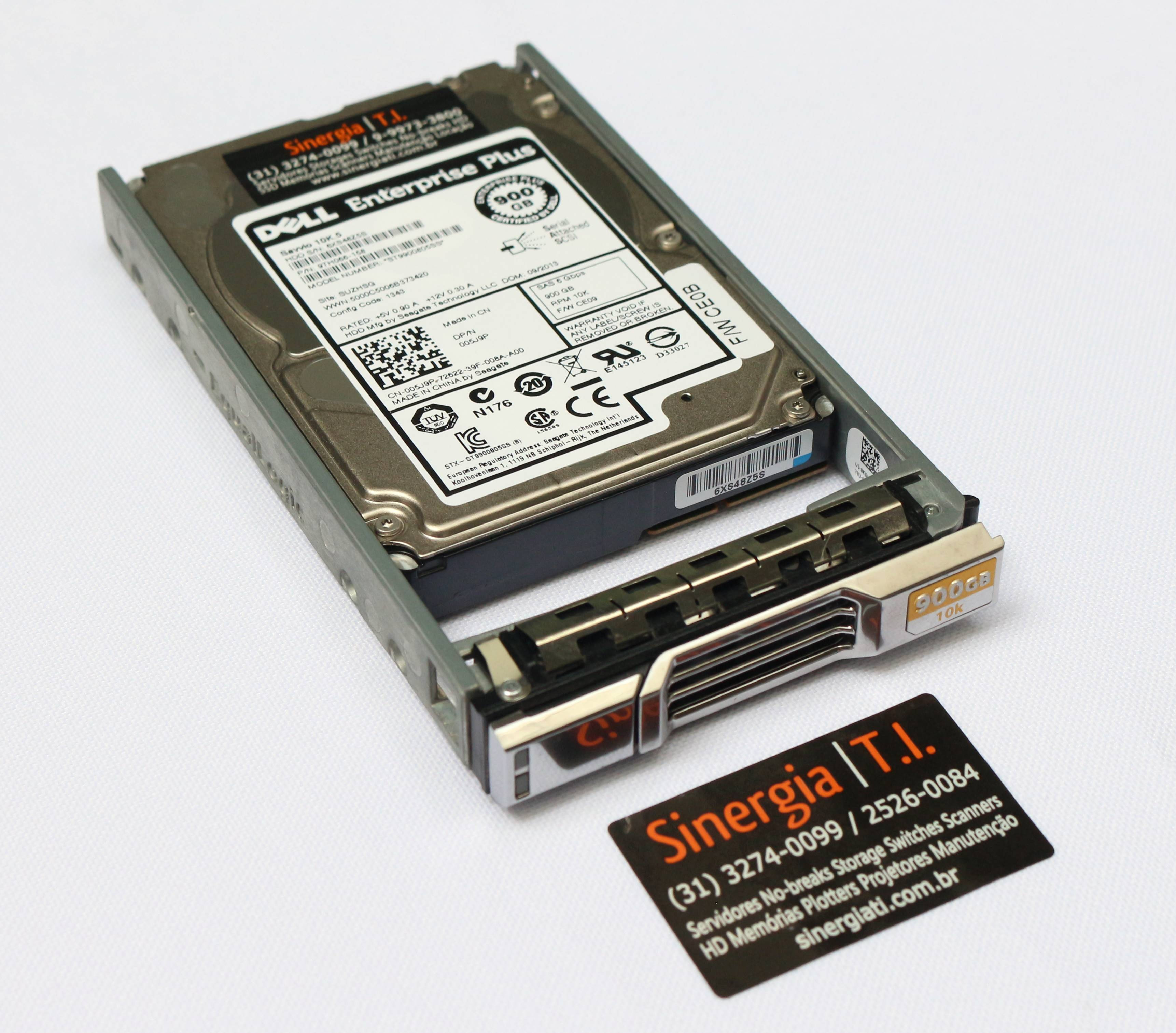 HD Dell 900GB SAS 6 Gbps 10K RPM SFF para Storage EqualLogic PS6210