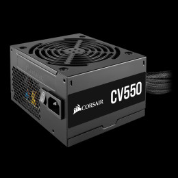 CV550 Fonte de Alimentação Corsair 550W 80 Plus Bronze ATX Power Supply Pronta Entrega