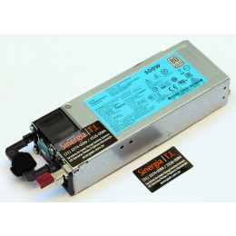 723594-001 Fonte HPE 500W Servidores ProLiant DL360 DL380 ML350 Gen9 pronta entrega
