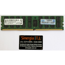 Memória RAM HPE 16GB para Servidor XL190r Gen9 2133 MHz DDR4 Dual Rank x4 pronta entrega