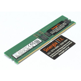 AC830717 Memória 32GB Dual Rank x8 DDR5 RDIMM 5600MTs 1.1V Registrada para Servidor Dell PowerEdge Pronta Entrega