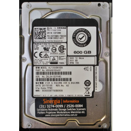 HDEAG00DAA51 HD Toshiba 600GB SAS 12 Gbps 15K RPM LFF 3,5
