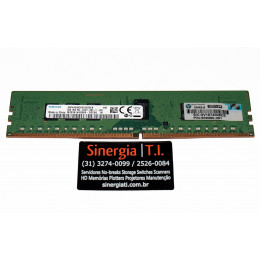M393A1K43BB0-CRC0Q Memória HPE 8GB (1 x 8GB) Single Rank x8 DDR4-2400 CAS-17-17-17 Registrada para Servidores  809080-091 | Memória HPE 8GB Single Rank x8 DDR4-2400 Registrada para