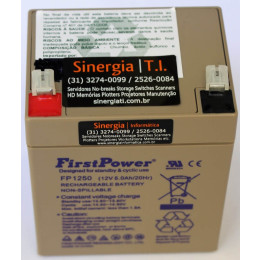 Bateria Selada First Power FP1250 12V 5Ah Pronta Entrega