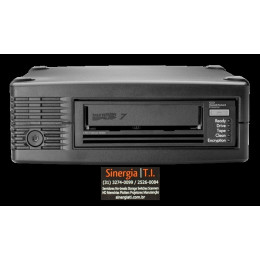 P84140-B25 Unidade de Fitas HPE Storage LTO-7 Ultrium 15TB 5x Cartuchos de Dados Pronta Entrega