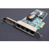 MY-0YT674 Placa Rede Intel Pro/1000 4Port Pci-e envio imediato