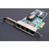 430-4999 Placa Rede Dell Intel PRO/1000 PT Server Adapter Series 4 Portas Gigabit PCI-e 10/100/1000 pronta entrega