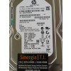 658083-001 HD HP 500GB SATA 6Gb/s Enterprise 7.2K LFF (3.5in) Hot-Plug foto etiqueta close