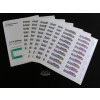 Q2014A | Kit de Etiquetas de Código de Barras Genuínas HP Q2014A para Fitas LTO-7 Ultrium Barcode