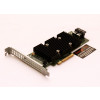 04Y5H1 Dell Controladora PERC H330 PCI-Express 8 Portas 12gb/s SAS SATA 6G Para Servidores Dell R630 T430 R730 envio imediato