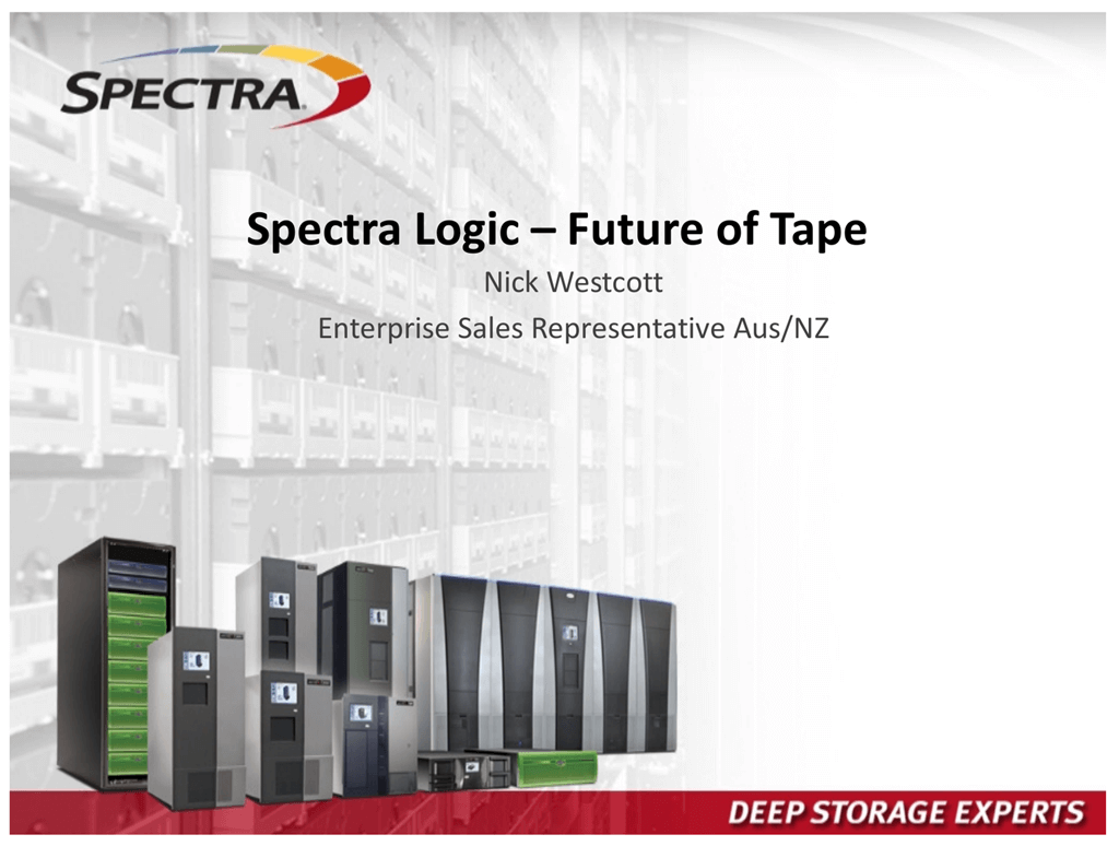 Spectra Logic T50e T120 T200 T380 T680 T950