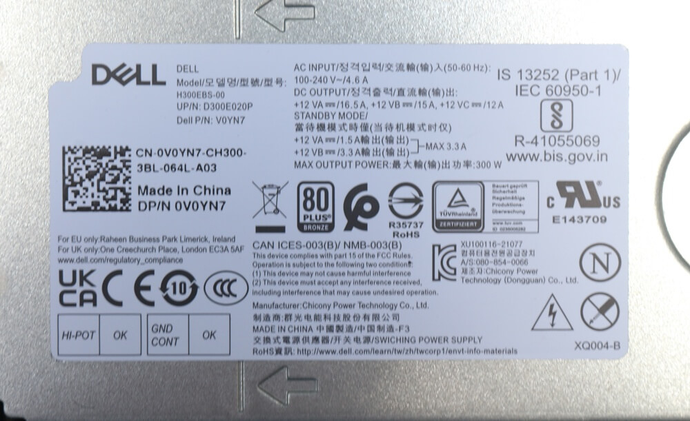 Fonte para Servidor Dell PowerEdge T160 Pronta Entrega Em Estoque