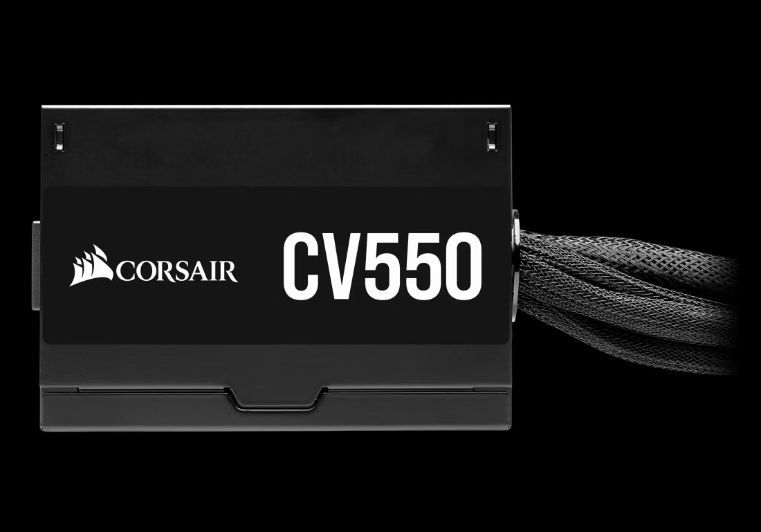 CV550 Fonte Corsair 550W 80 Plus Bronze ATX Pronta Entrega Envio Imediato CV550 Fonte Corsair 550W 80 Plus Bronze ATX Pronta Entrega Envio Imediato